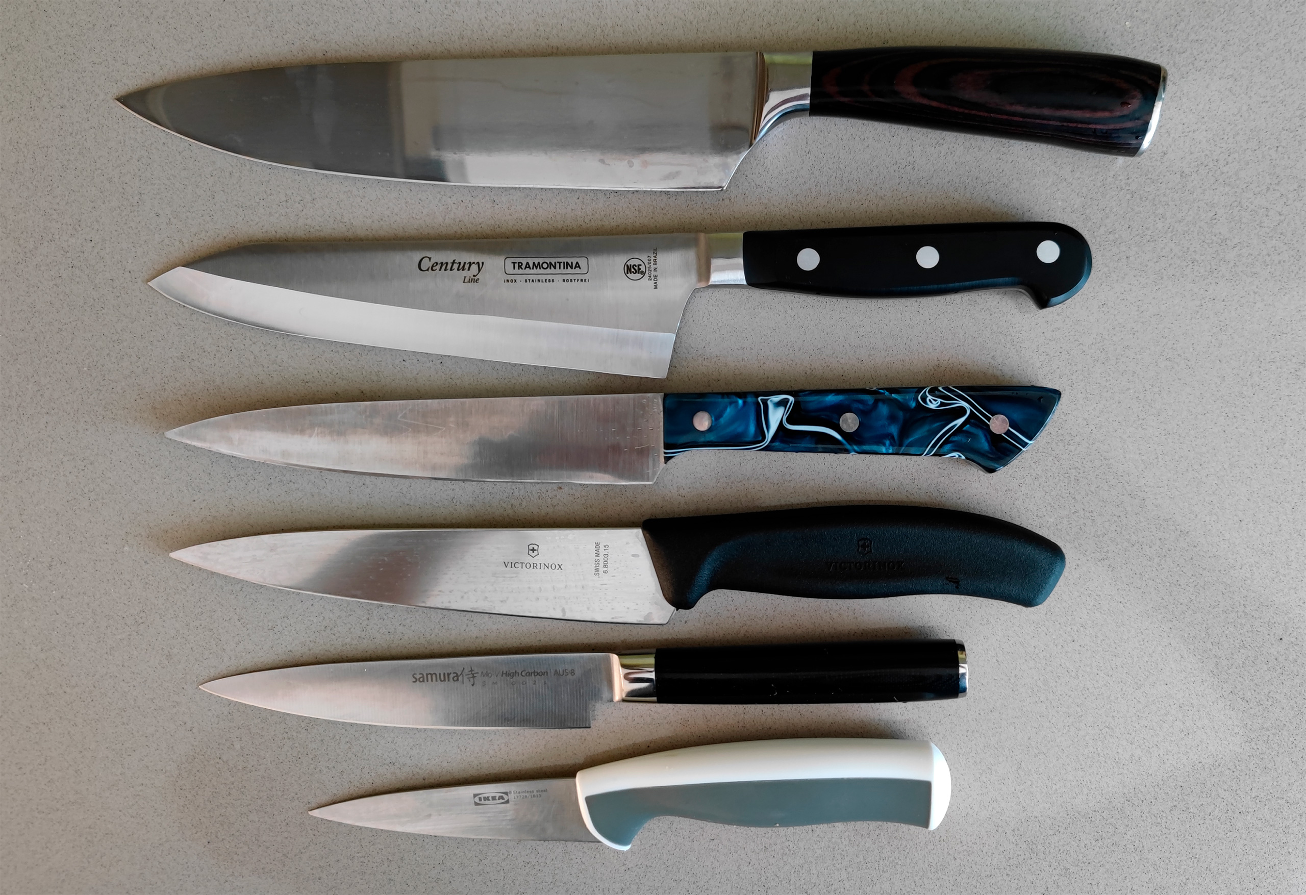 Мои кухонные ножи