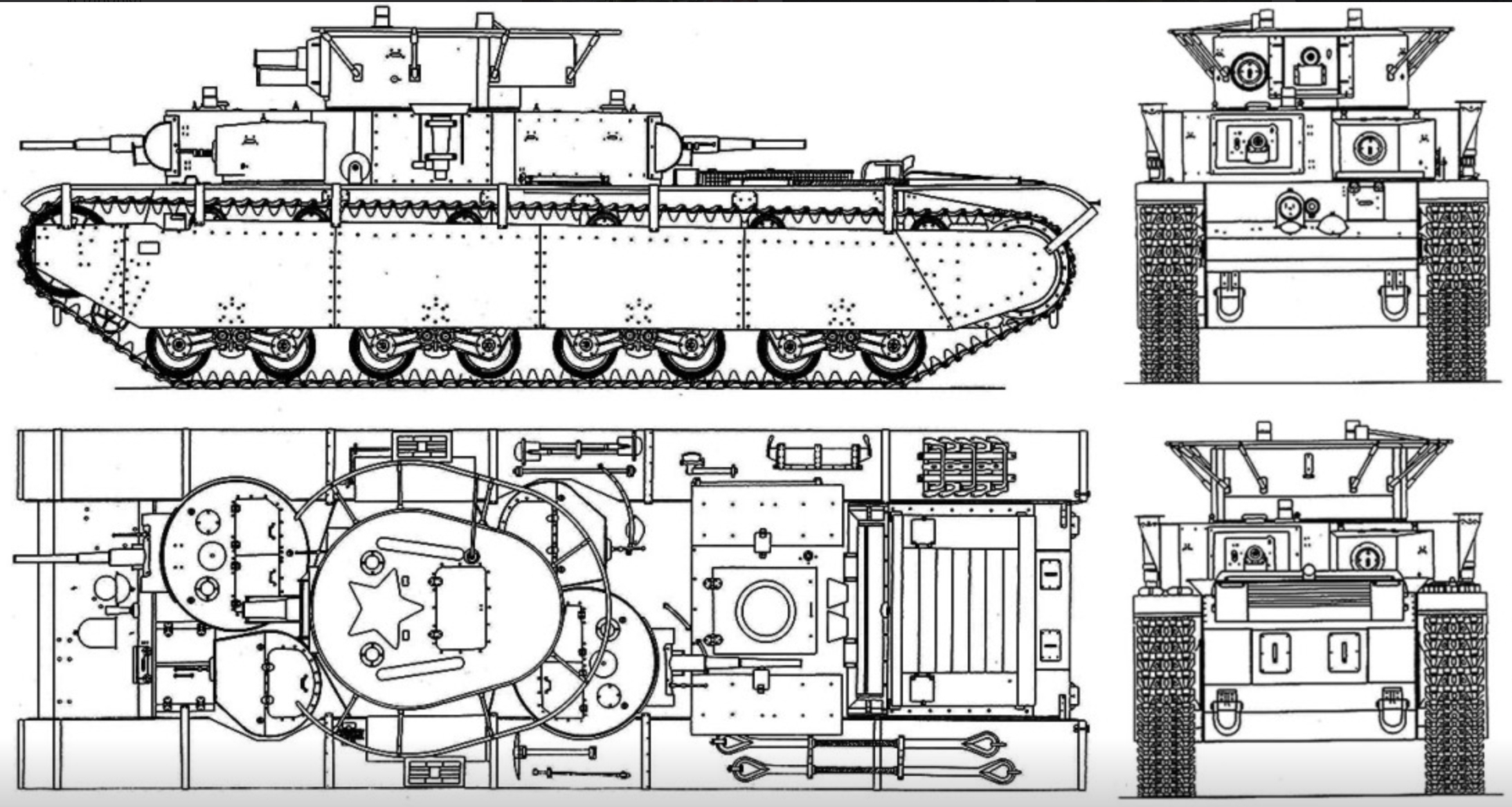 Чертеж т. Т-35 чертеж. Танк т 35 сбоку. Т-35 танк чертежи. Т-35 танк сзади.